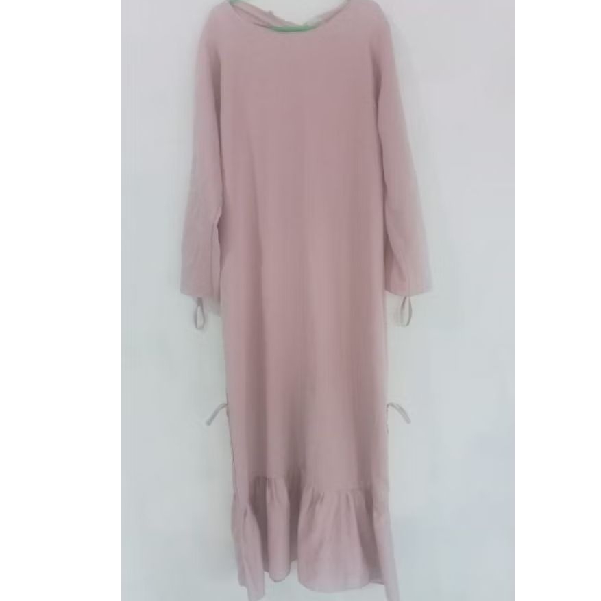 Gamis wanita dewasa warna Cream