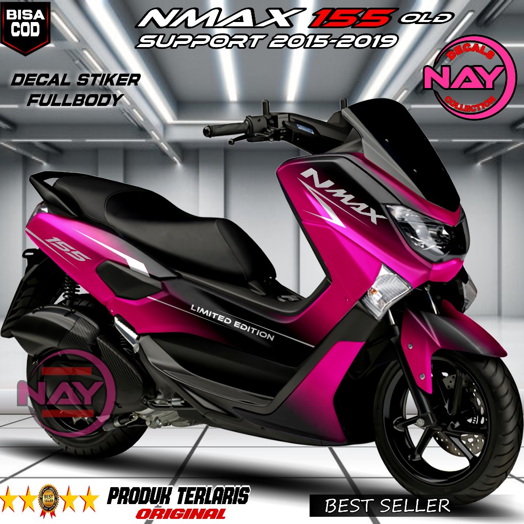 Decal FULLBODY NMAX OLD 2015-2019 Variasi Bunglon/Skotlet Motor NMAX OLD Fullbody Tahan Lama NDC486