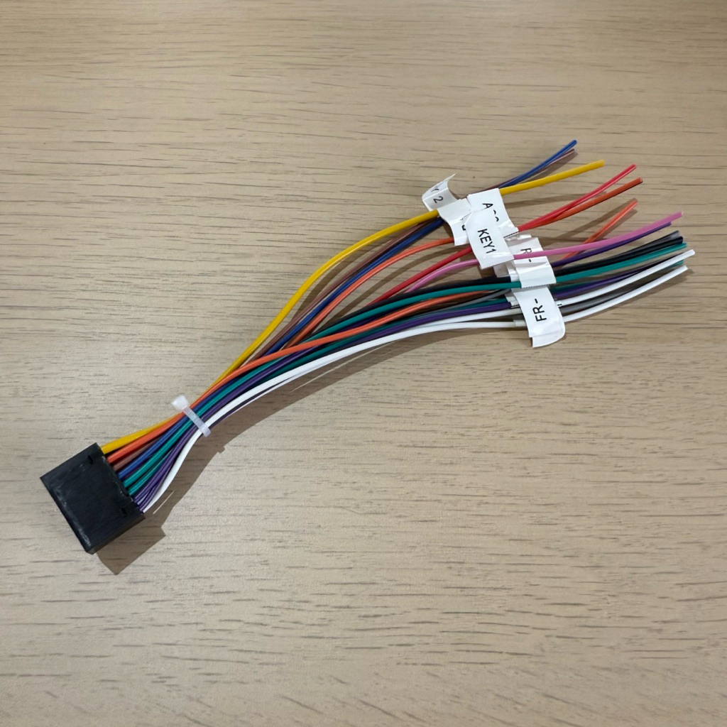 SOKET HEAD UNIT ANDROID UNIVERSAL SOKET 16 PIN HEAD UNIT ANDROID MOBIL