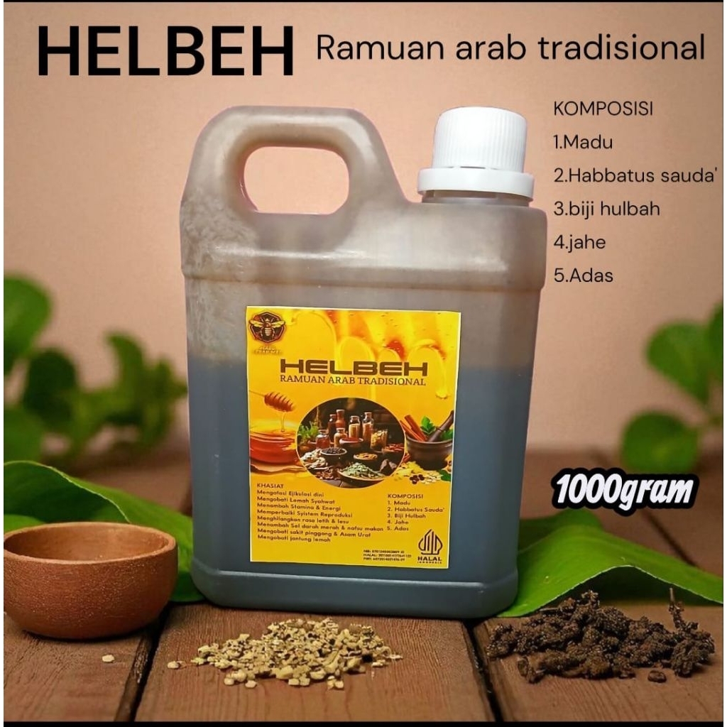 Madu Helbeh 1000gr Asli