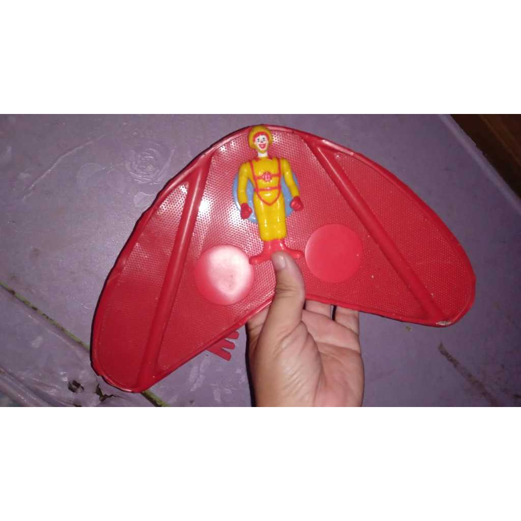 figure ronald mcdonald paralayang happy meal jadul vintage