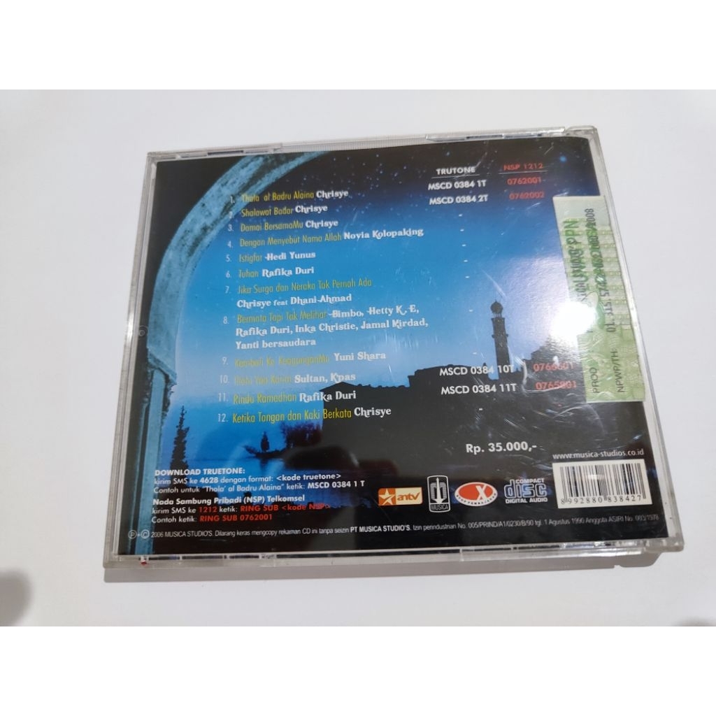 CD musik lagu-lagu Pop Religius