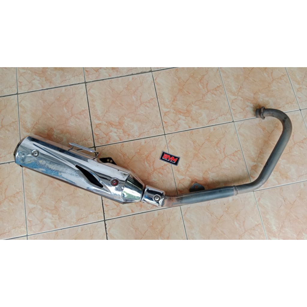 Knalpot tiger revo original copotan udah modif pnp Verza  Cb Verza