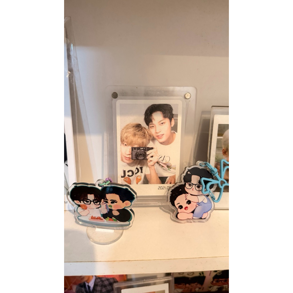 photocard minwon dicon pc dicon mingyu wonwoo (free standee + official pc)