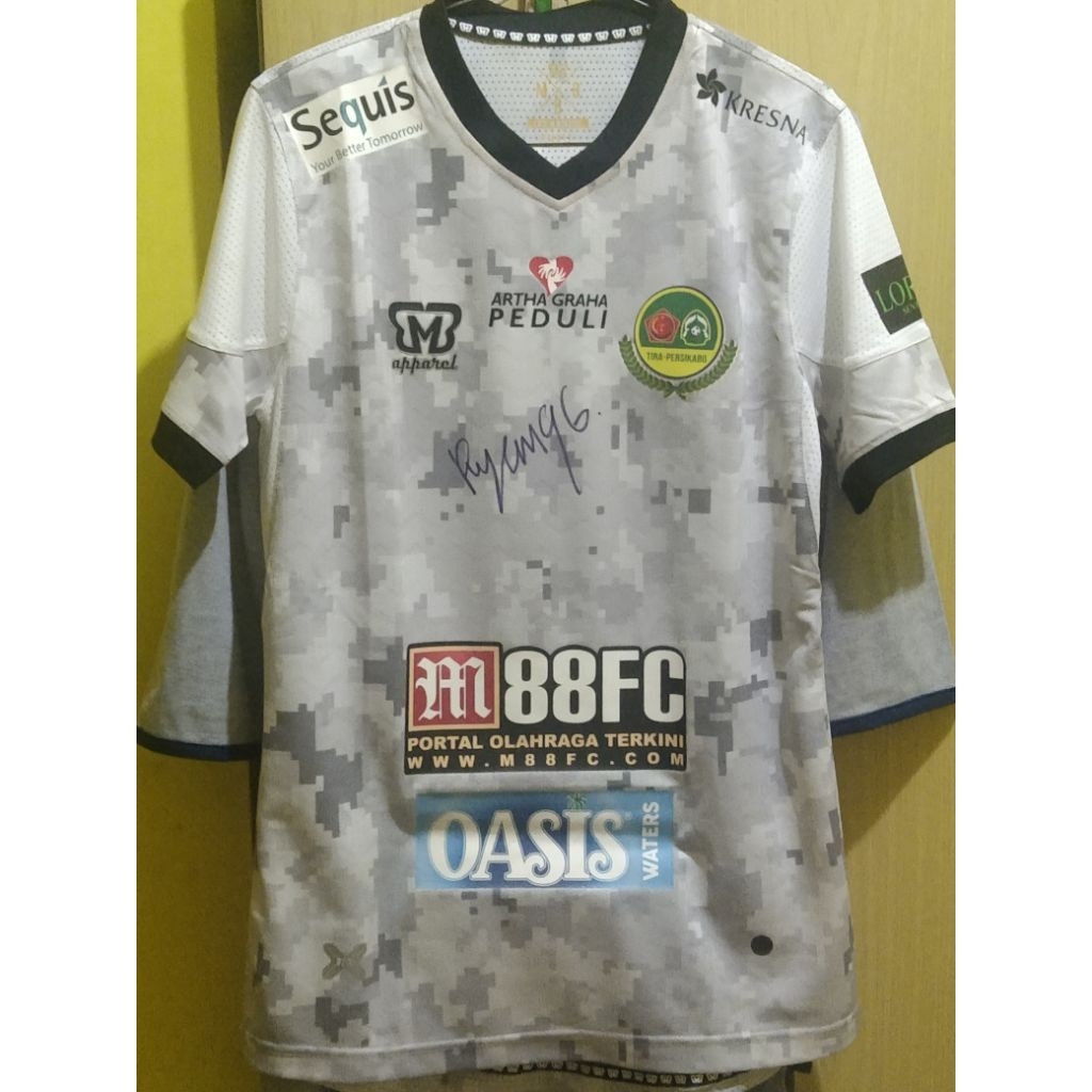 Jersey Tira kabo away size S signed