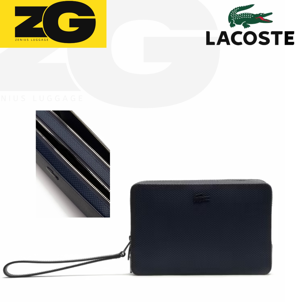 Tas pouch LACOSTE pria classic