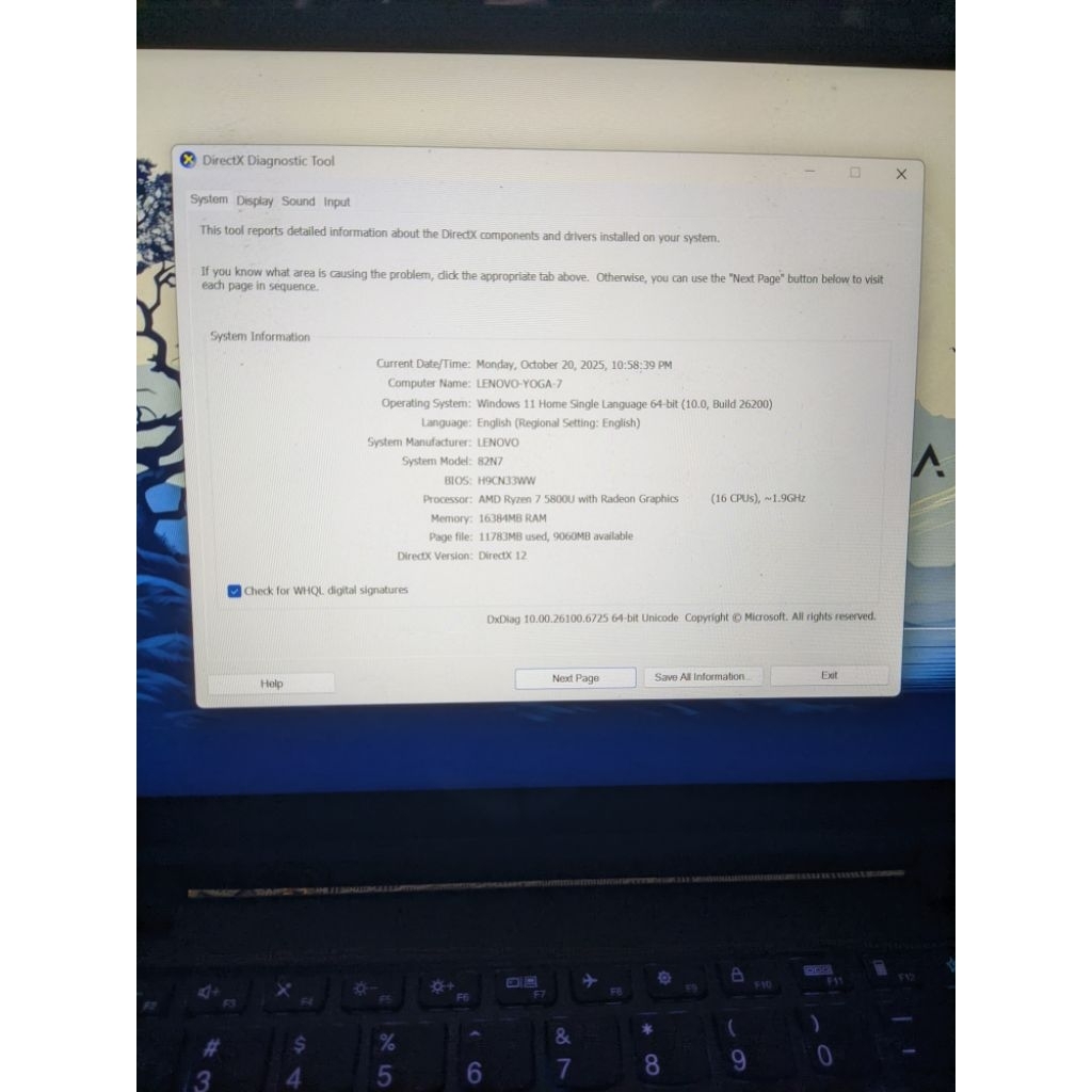 laptop lenovo yoga 7 touchscreen