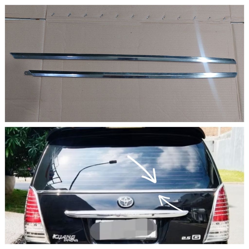 LIST LIS KACA BELAKANG INNOVA 2005-2015 WARNA CRUME