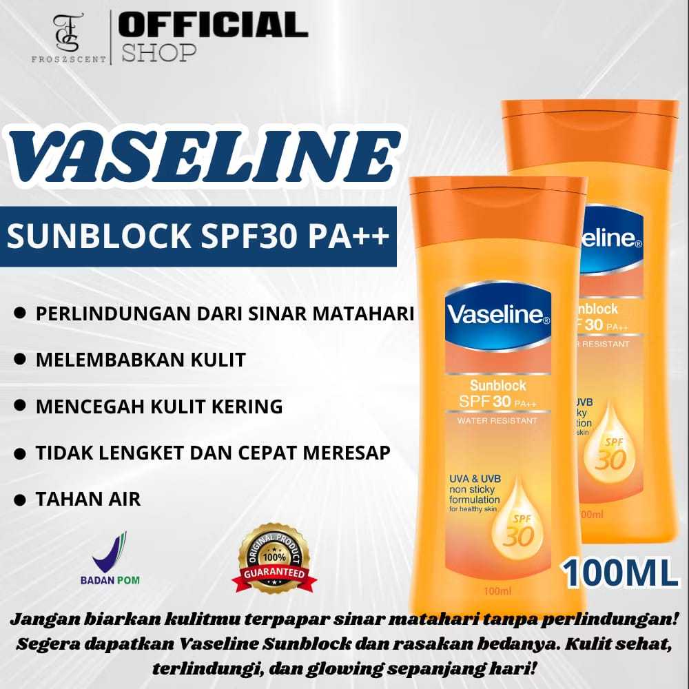 VASELINE SUNBLOCK SPF 30 PA++ 100ML-VASELINE SUNBLOCK-100ML