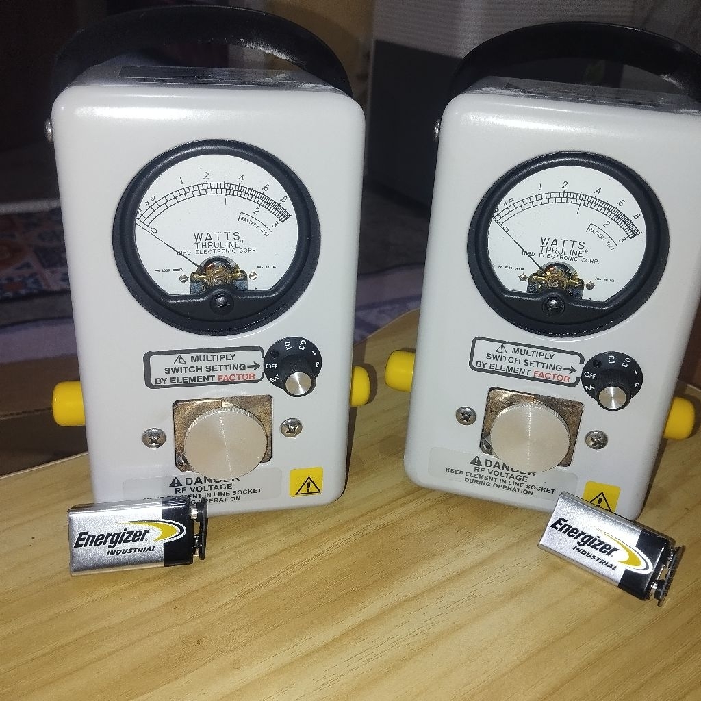 RF Wattmeter Bird Thruline 4410A (Harga per 1 wattmeter & 1 Baterai)