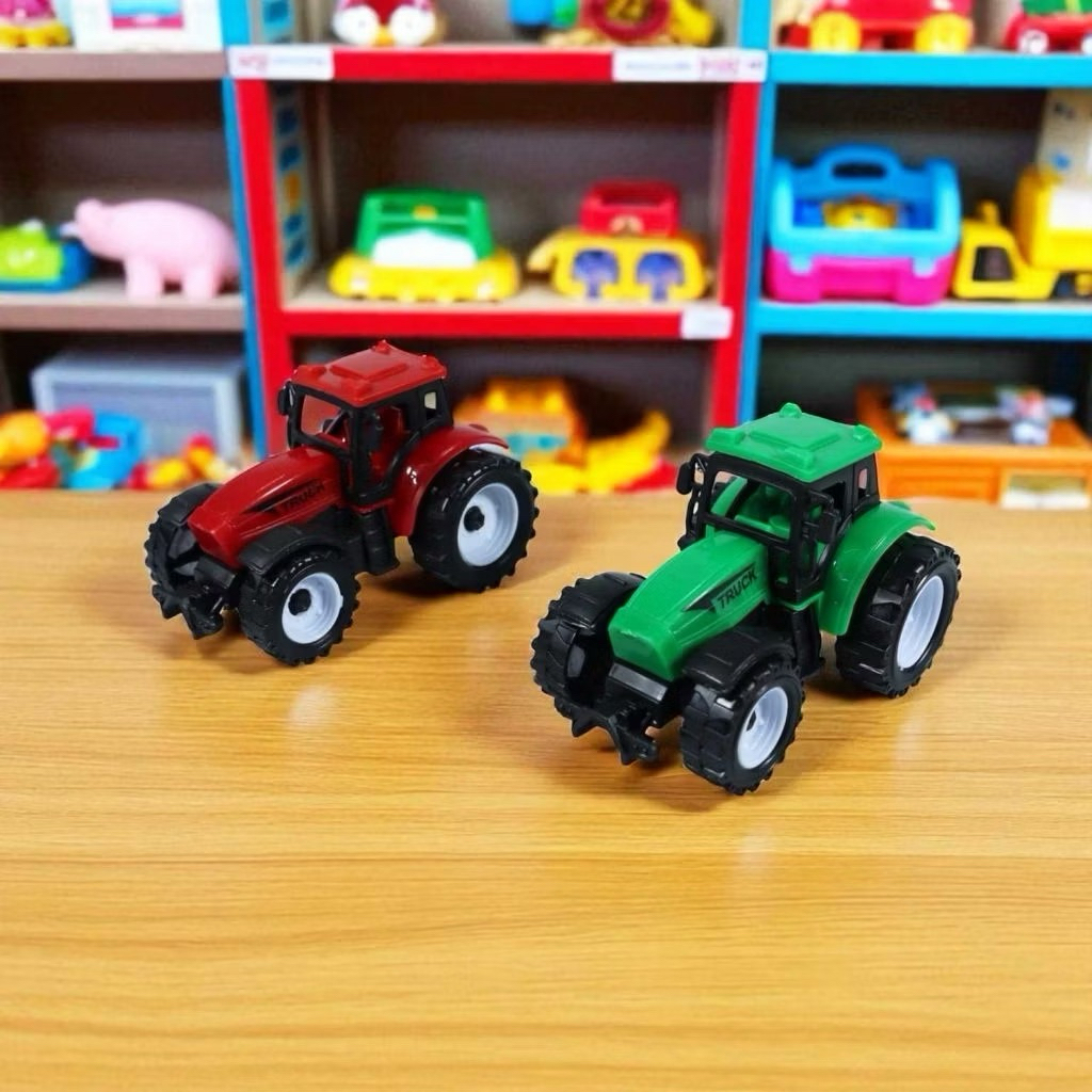 Mainan Anak Kendaraan Traktor Miniatur Tractor Diecast Tracktor