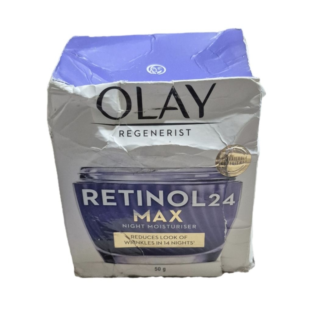 Olay Regenerist Retinol24 Max Night Moisturiser Reduces Look 0f Wrinkles In 14 Nights' 50g