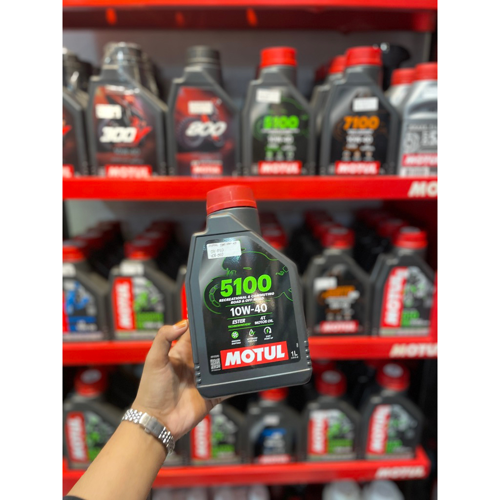 OLI MOTUL 5100 4T 10W30 1L OLI MESIN MOTUL CBR CRF CB150 MX KING R15 VIXION SATRIA FU SONIC VERZA NI