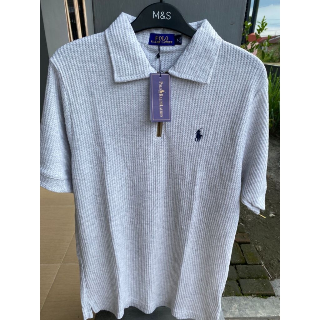 Baju polo Ralph Lauren Zipper