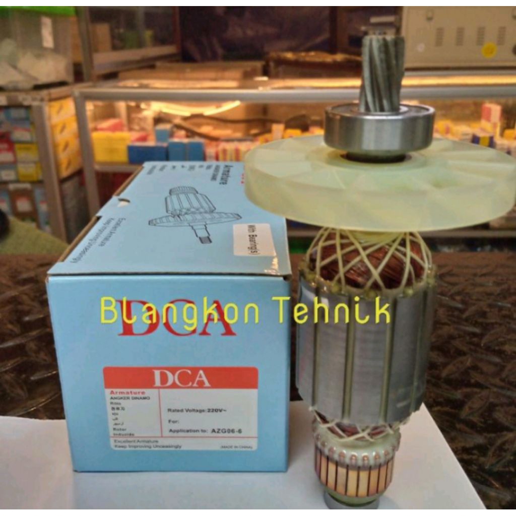 ARMATURE ANGKER JACK HAMMER DCA AZG06-6 HAMMER DRIL DCA AZG06-6 ORIGINAL DCA