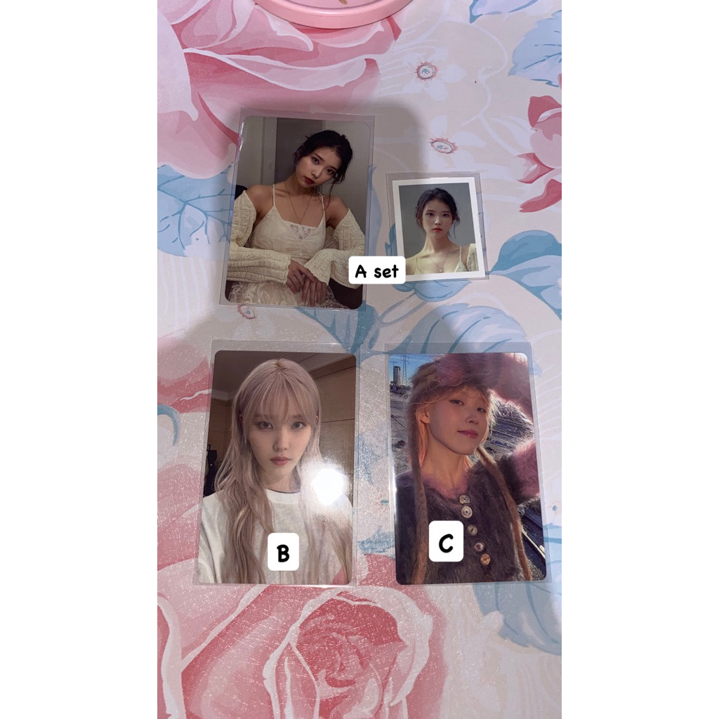 Photocard IU Lilac Tweety The Winning