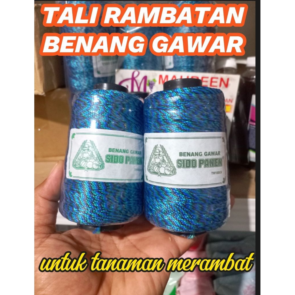 TALI RAMBATAN BENANG GAWAR UNTUK TANAMAN MERAMBAT