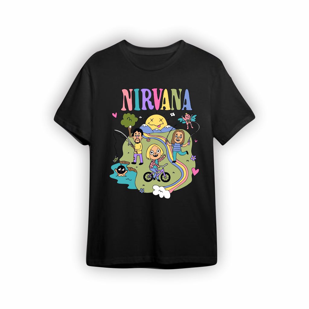 kaos anak Nirvana