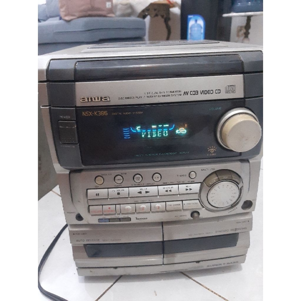 head radio aiwa nsx k386