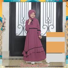 GAMIS ANAK ETHICA KAGUMI KIDS 69 WARNA RASPBERRY,WARM TAUPE