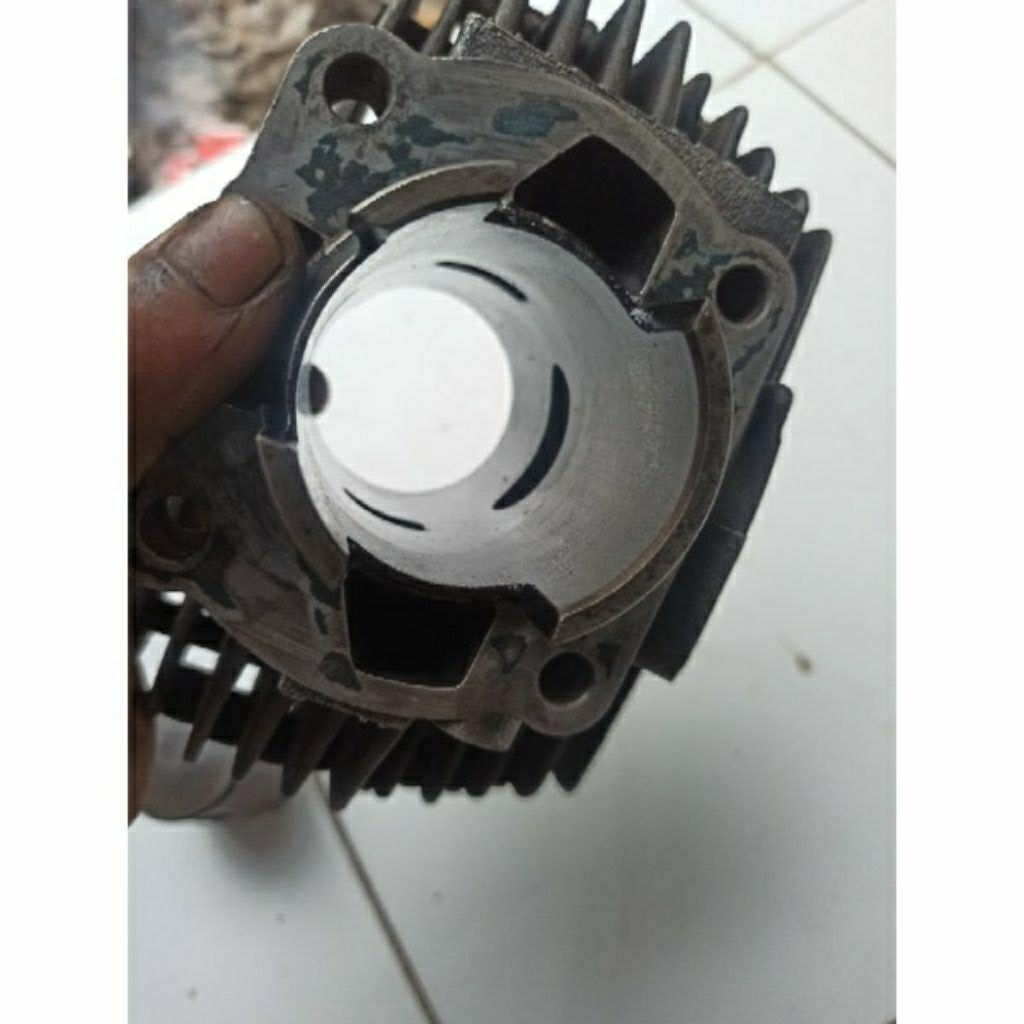 blok boring cylinder alfa yamaha alpa original OS 75 pnp alfa champ y100