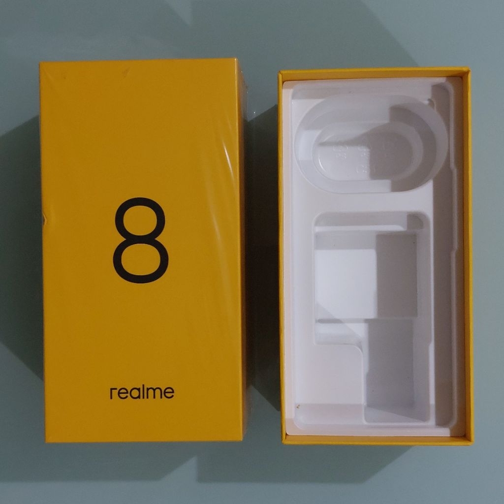 AR Kotak Smartphone RealMe 8 Original | Boks HP original RealMe 8