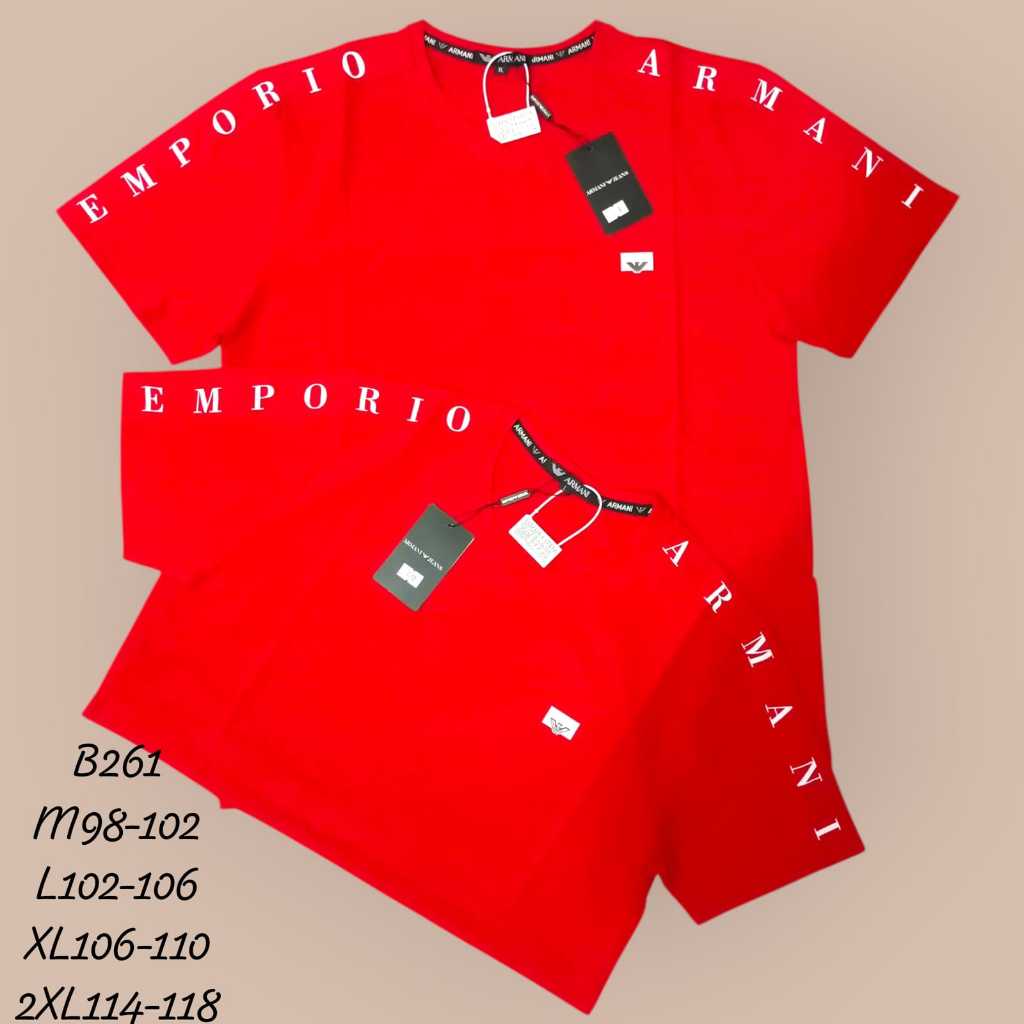 kaos import premium imlek buat pria khusus merah