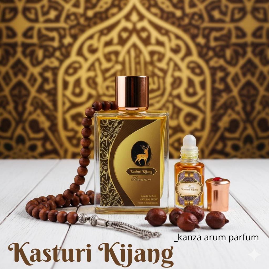 Minyak Wangi Kasturi Kijang Original/parfum kasturi tahan lama non alkohol
