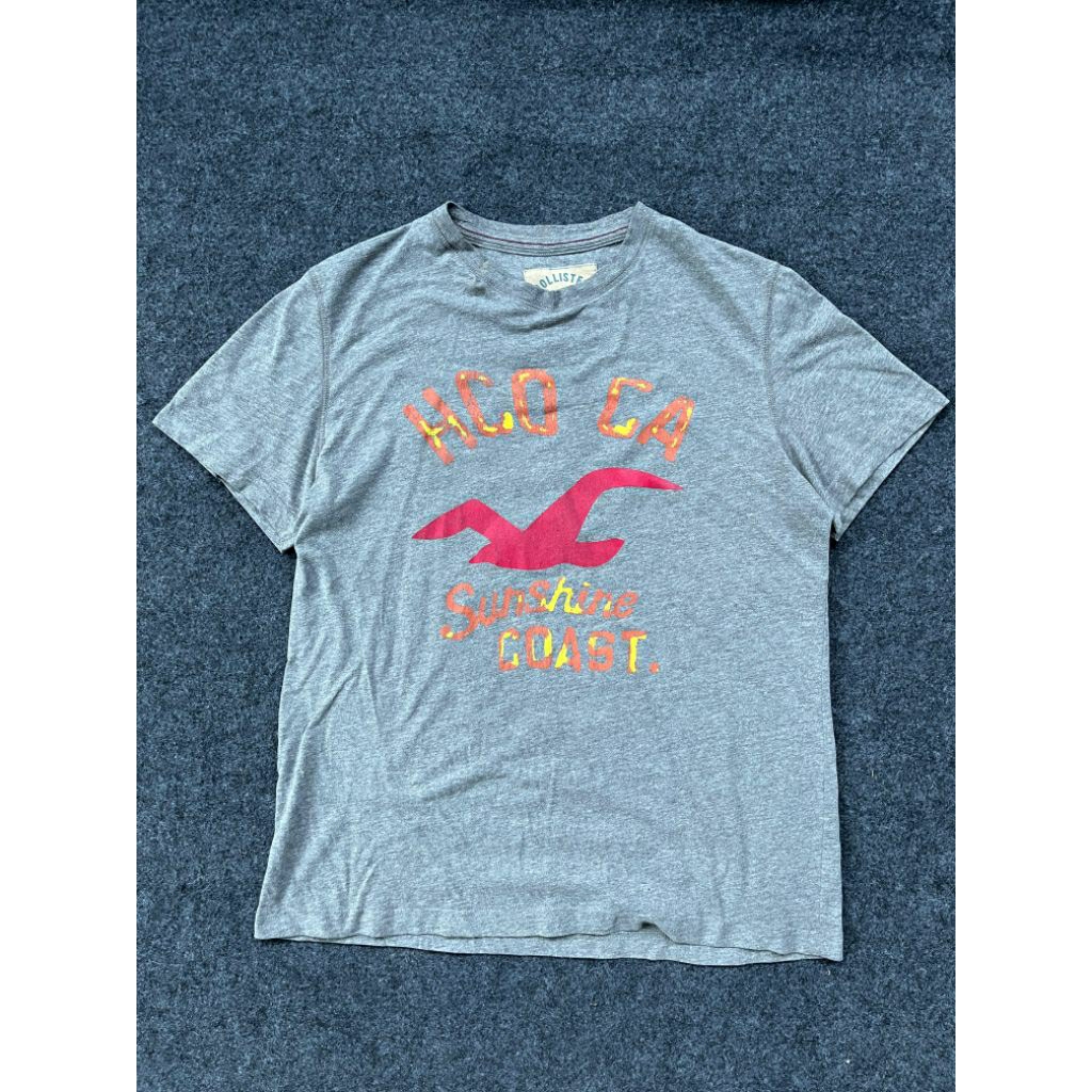 Baju Kaos HOLLISTER | Second Berkualitas| Sudah Laundry | Full Tag Original