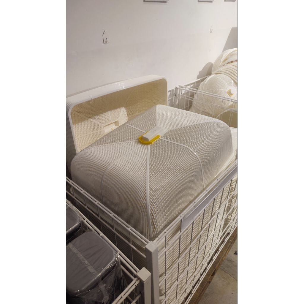 Tudung Saji Kotak Shinpo JASTIP IKEA Size M dan L warna putih