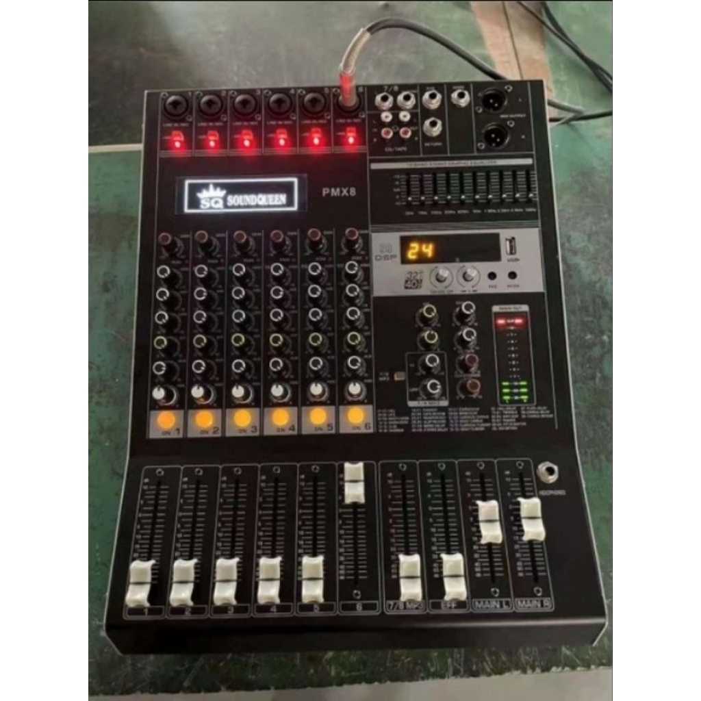 Mixer Power Soundquenn PMX-8