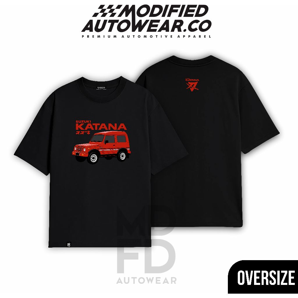 Kaos Katana Blitz Tshirt Jimny Katana Modified Autowear Premium