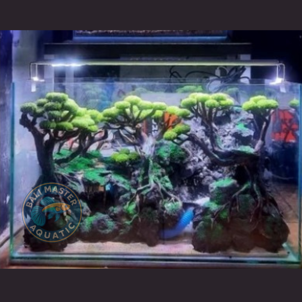 Paket Fullset Aquascape Waterfall/Air Terjun Ukuran 50cm
