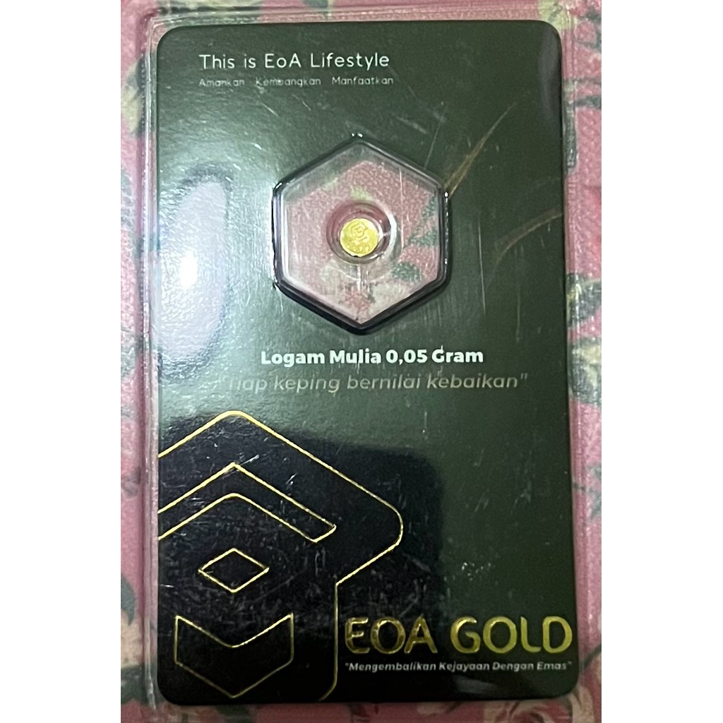 EOA gold 0.05 gram Black Varian