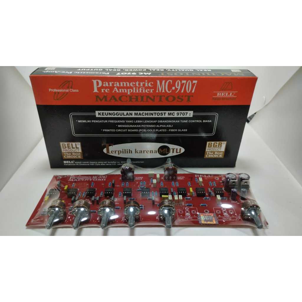 KIT PARAMETRIK MC 9707   MACHINTOST BELL TANPA TRAFO