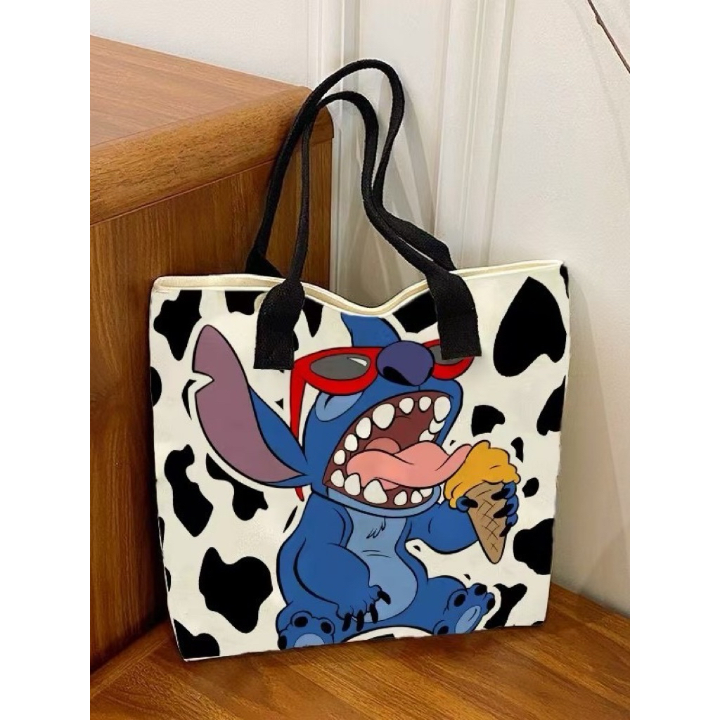 Tas Kanvas Tote Bag Bahu Import Premium