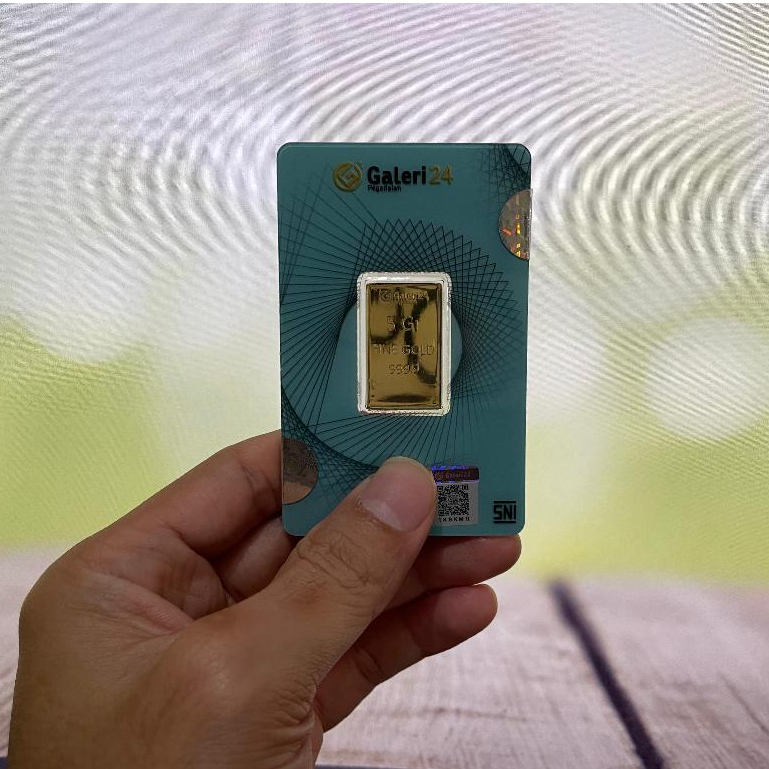 Emas Galeri 24 5 gram > Lotus Archi 5 gram > UBS 5 gram