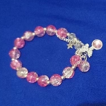 Gelang Kristal manik-manik korea style