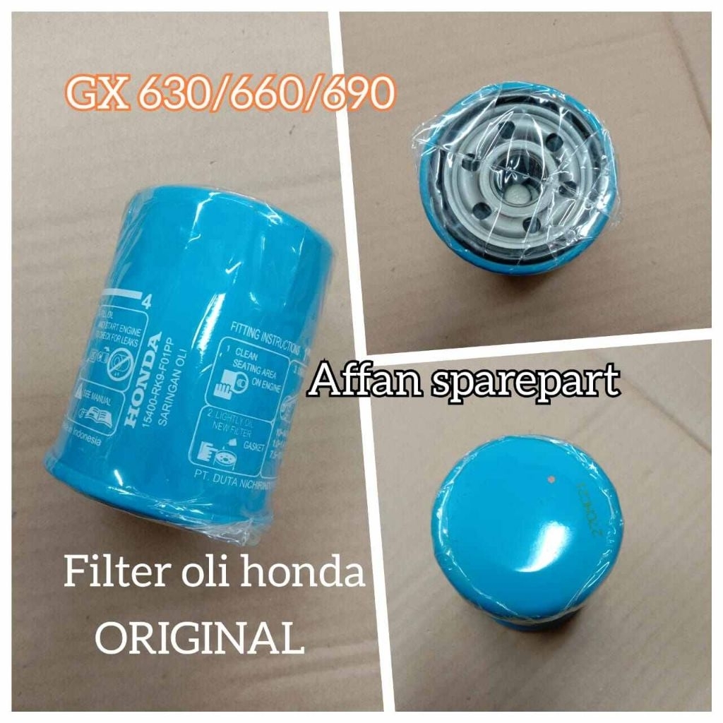 pilter oli mesin honda gx630 gx660 gx690 ASLI HONDA