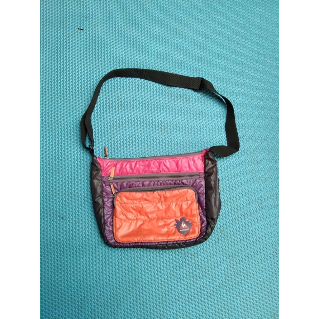 Slingbag/Tas Harian Daily/Tas Pria Wanita/Tas Hp Hape/Tas Outdoor SECOND ORI BRAND LECOQ SPORTIF