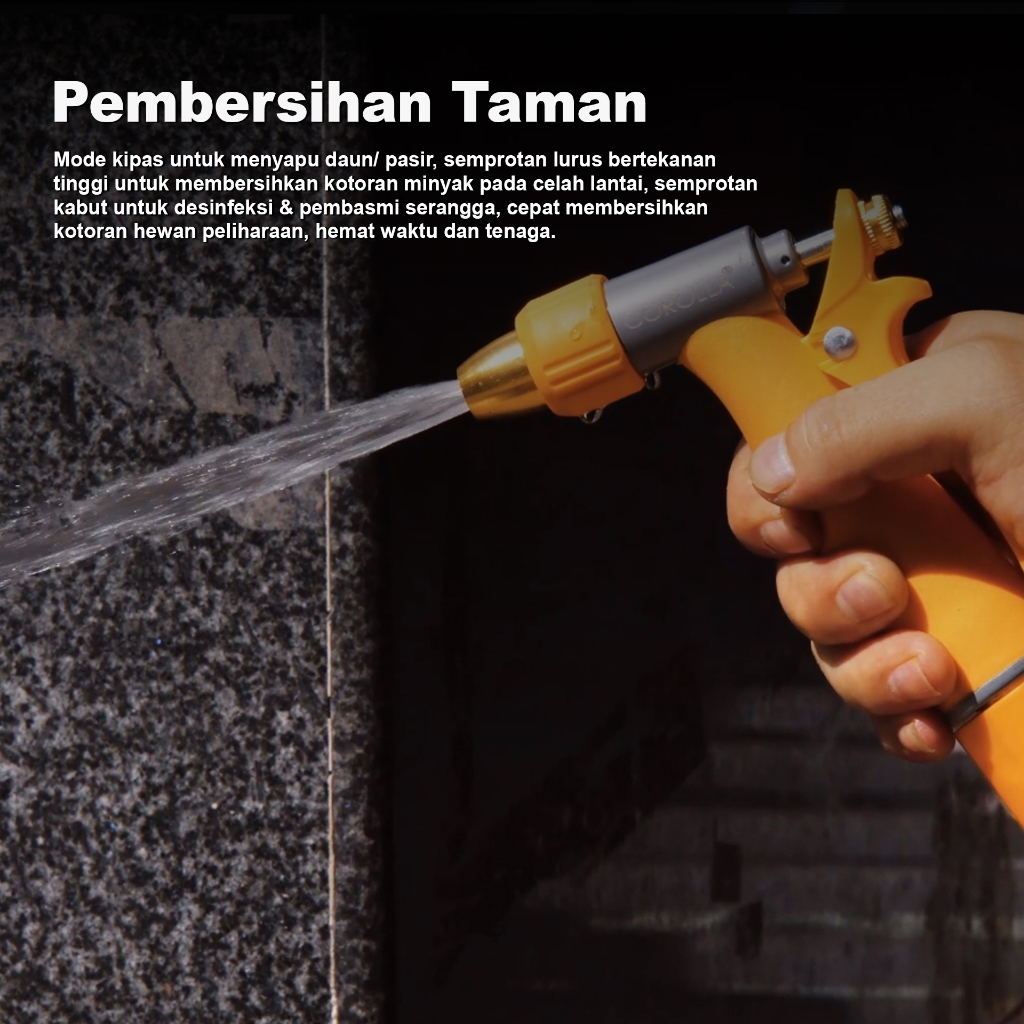 Corolla Tora Water Gun Kuningan Set Quick Coupler Co