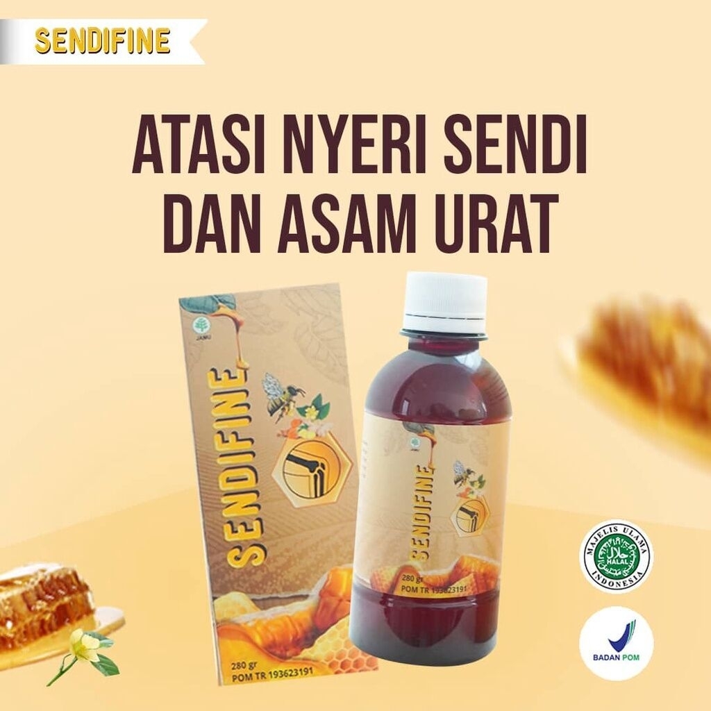 SENDIFINE - Madu Herbal Bantu Mengatasi Nyeri Sendi dan Asam Urat