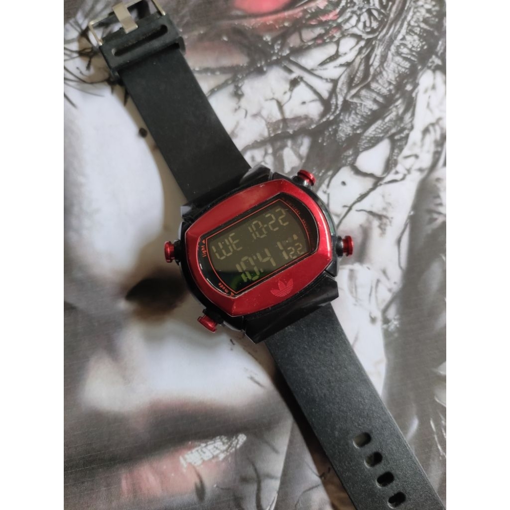 Jam Tangan Pria Digital Adidas Oddity Candy Second Original