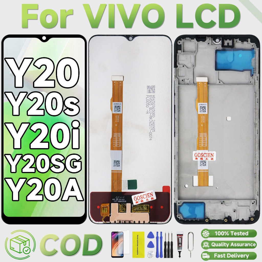 LCD Original for VIVO Y20/Y20s/Y20i/Y20SG/Y20a FULLSET Touchscreen ORI