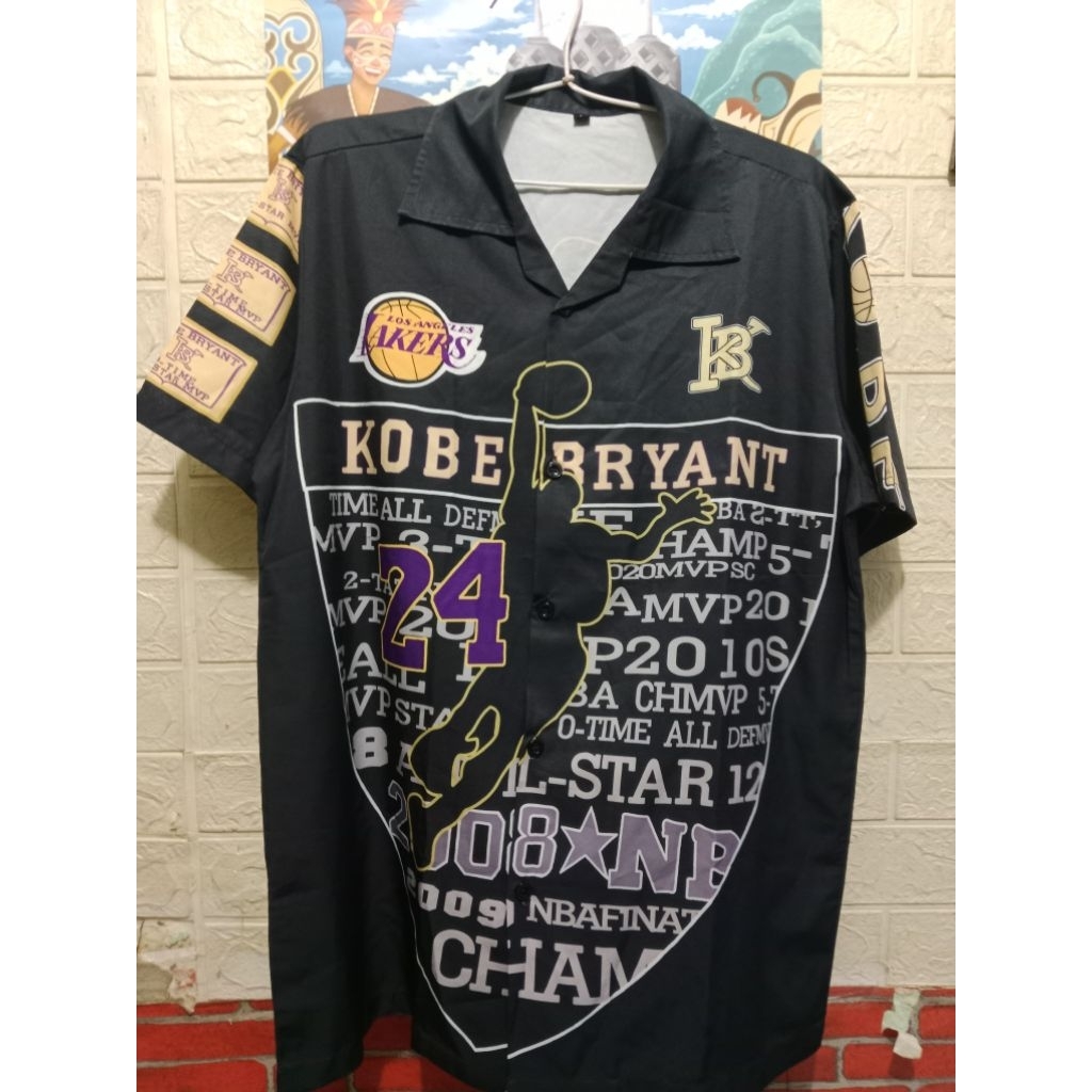 PRELOVED KEMEJA LAKERS KOBE BRYANT SIZE L