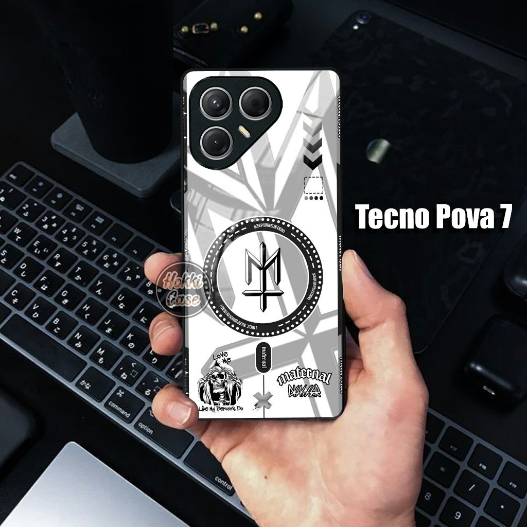 Case Tecno Pova 7 - Softcase Glass Tecno Pova 7 - Casing Hp Tecno Pova 7 - Silikon Tecno Pova 7 - Ke