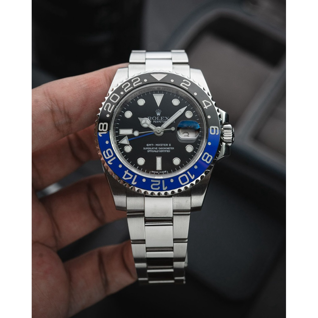 2ND RLX GMT Master Batman NOOB 2836