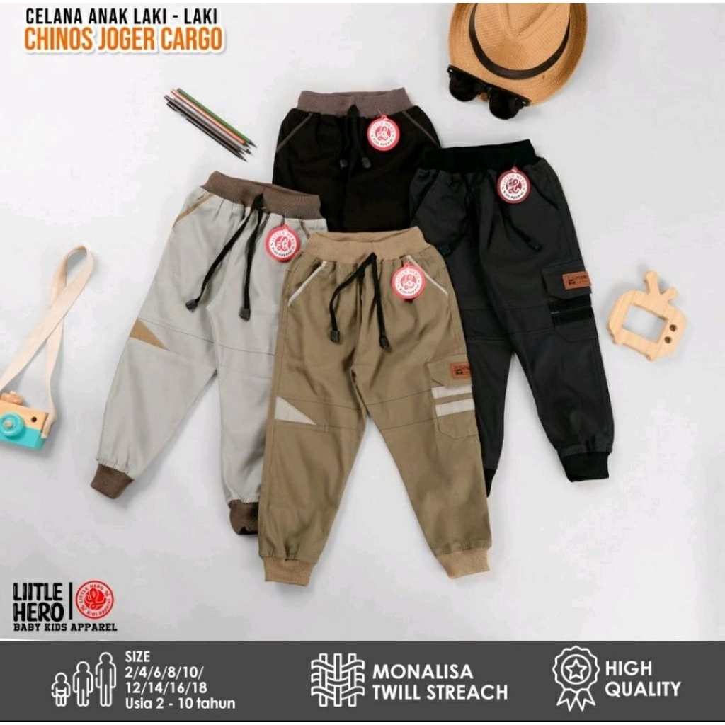 Chino Jogger cargo Anak