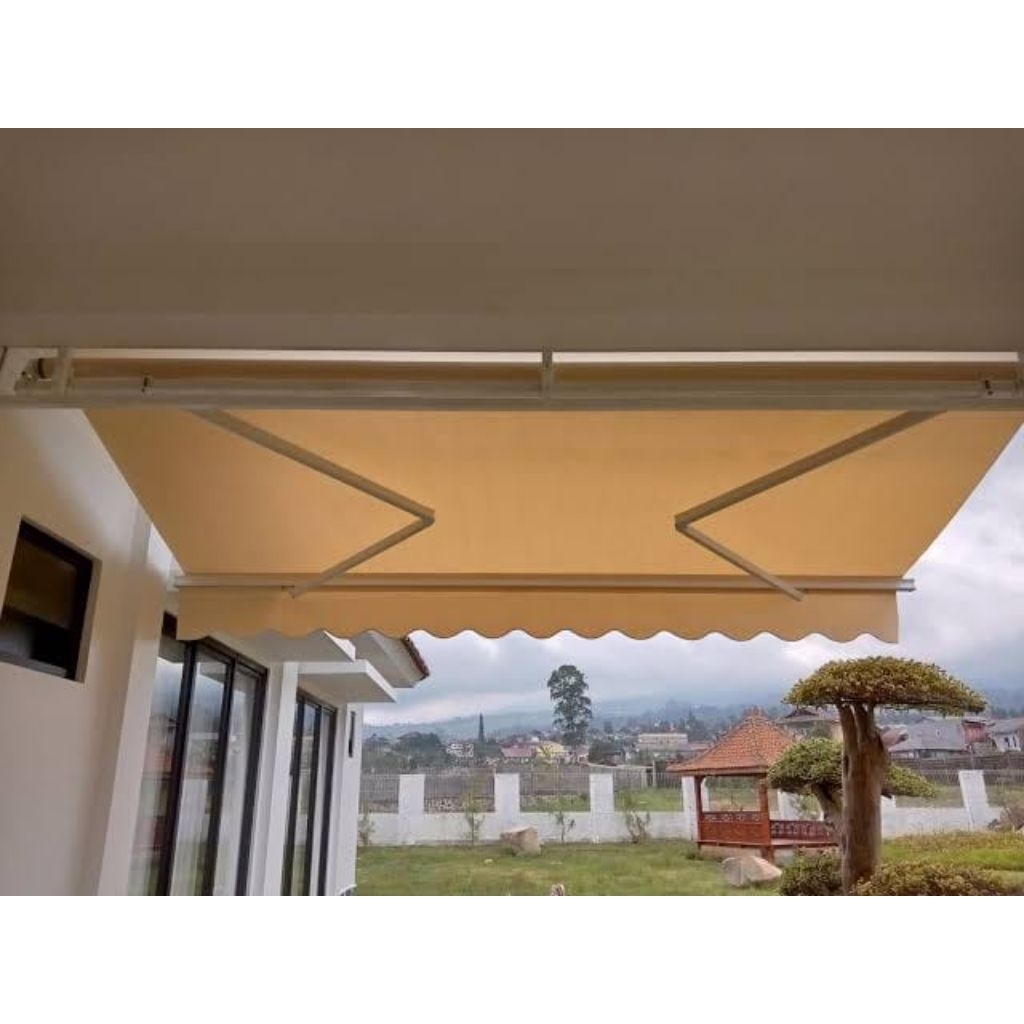 atap kanopi kain sleding anti air