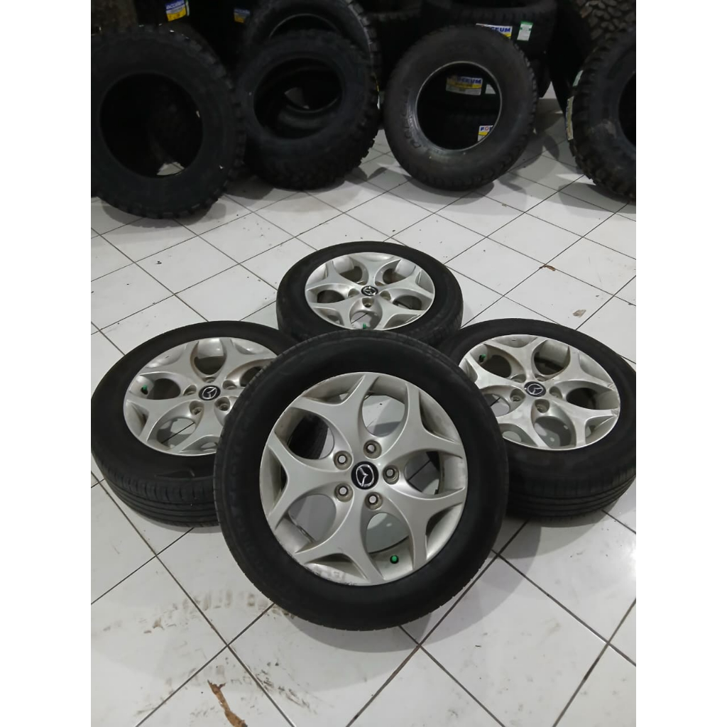 VELG  MOBIL SECOND COPOTAN MAZDA BIANTE RING 16 LEBAR 6 | VELG MOBIL INNOVA/RUSH/ALMAZ DLL R16X6
